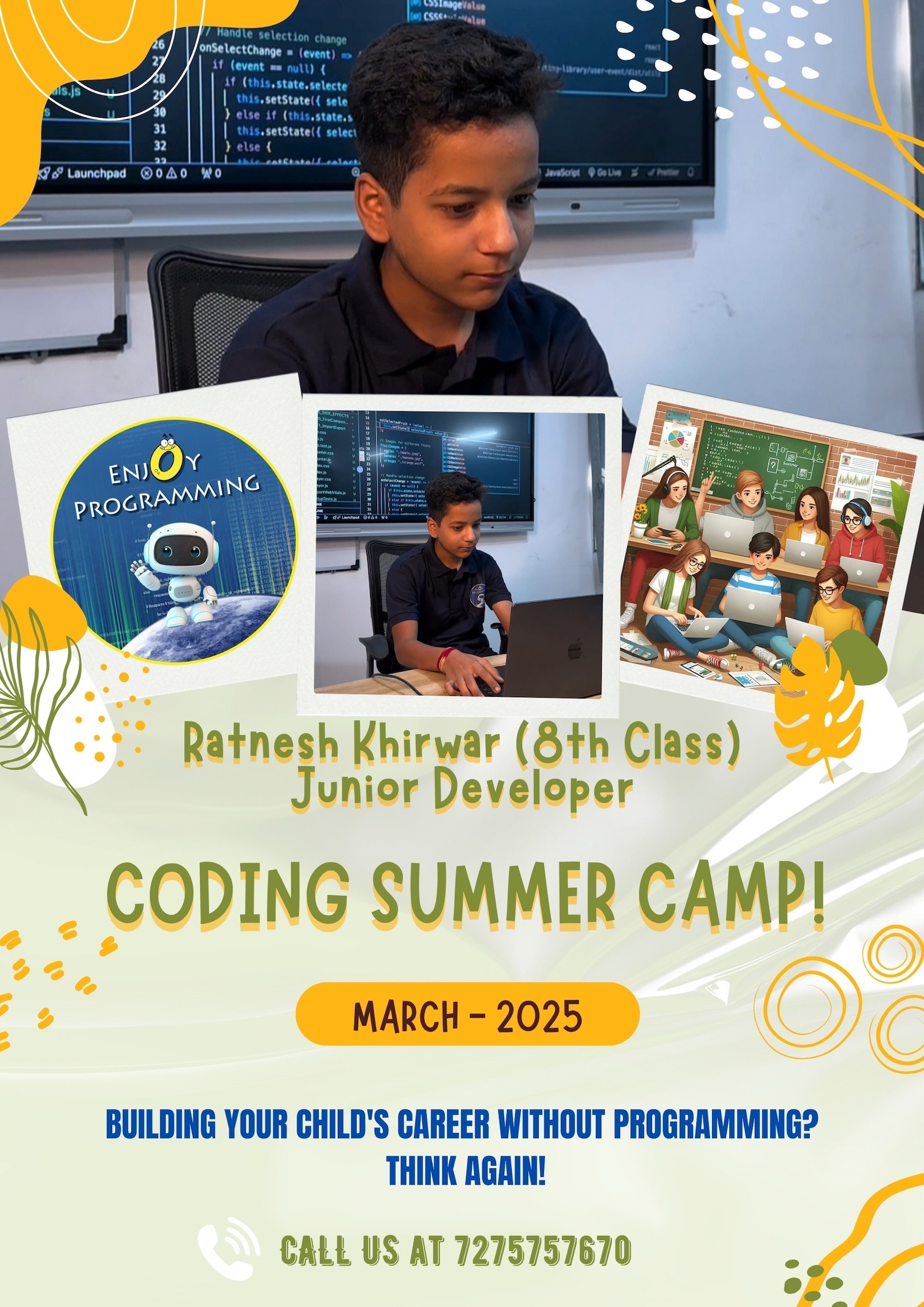 Kids learning to code - Mobile